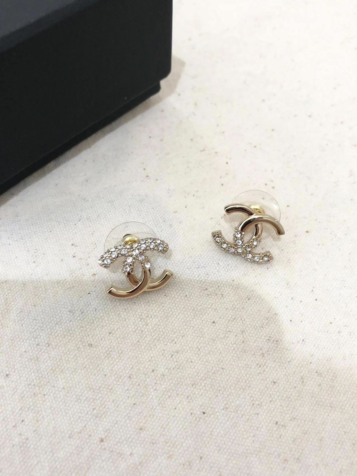 New diamond earrings