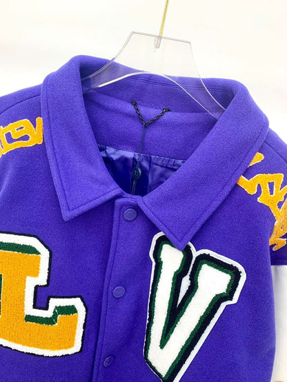 2024ss latest colorful baseball jersey jacket