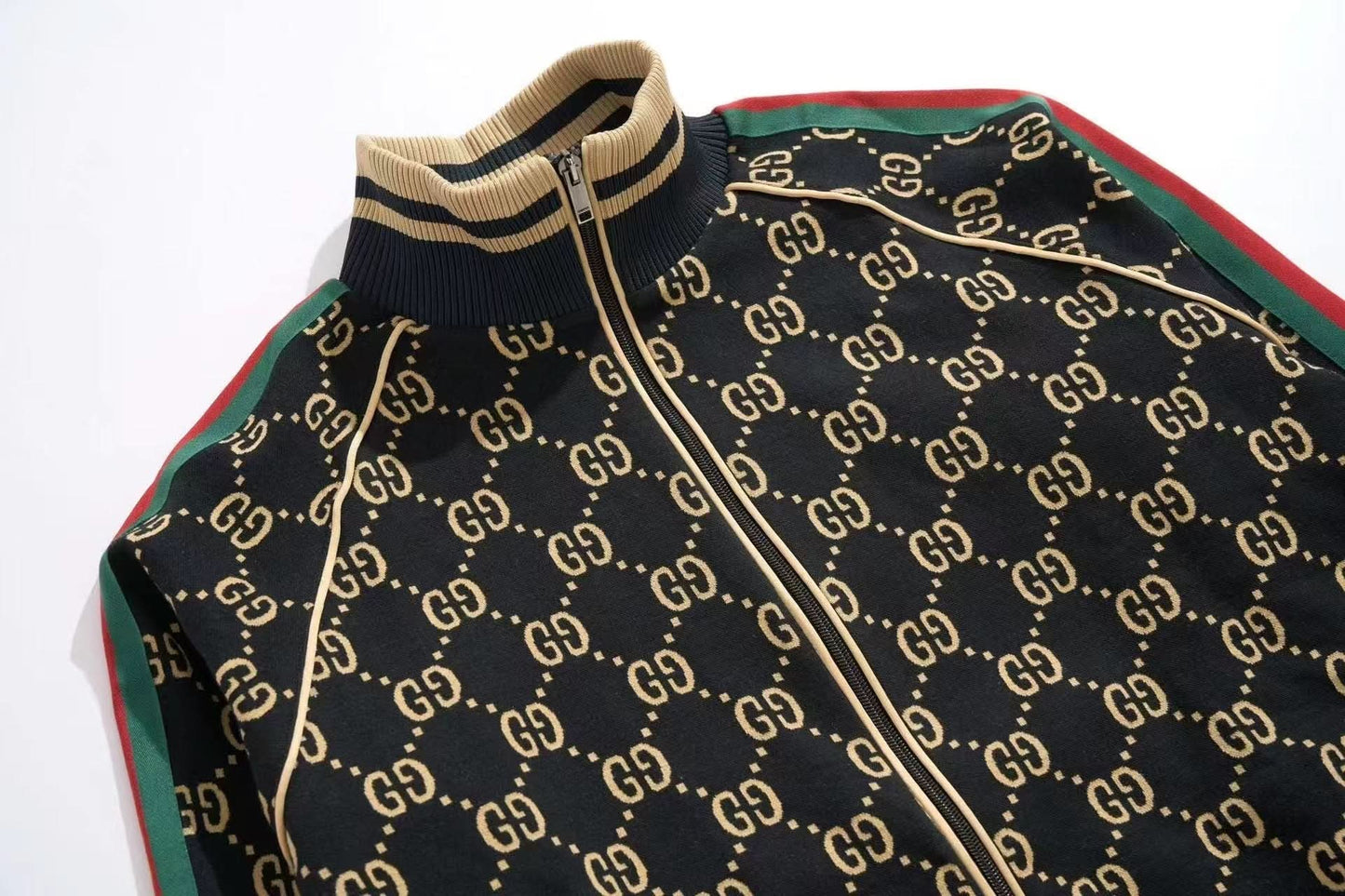 24SS Gold Classic jacquard jacket