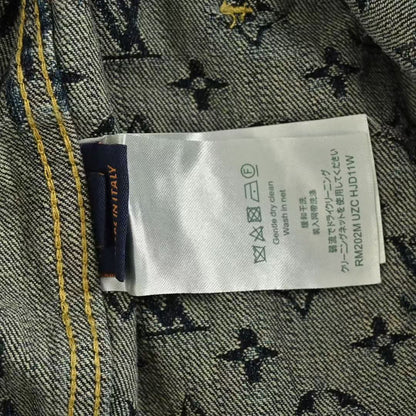 24SS joint jacquard denim jacket