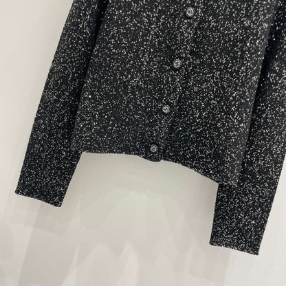 Heavy Sequin Cardigan