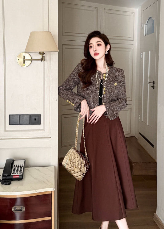 Chan*lai 25 Early Spring Jacket + Skirt Set (Bestseller) - Silhouette Atelier 