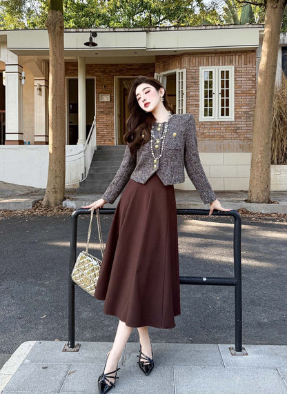 Chan*lai 25 Early Spring Jacket + Skirt Set (Bestseller) - Silhouette Atelier 