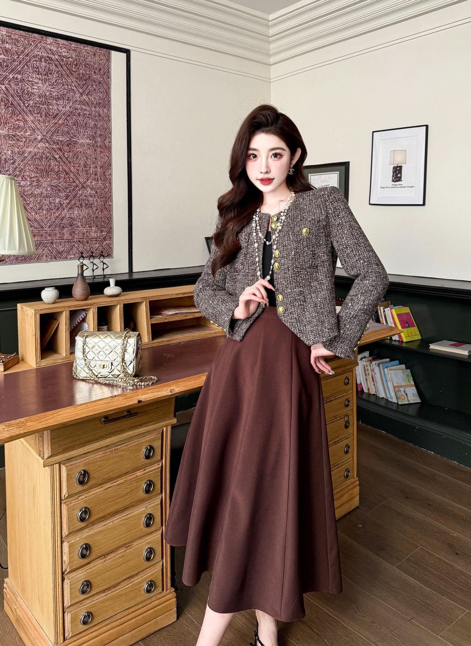 Chan*lai 25 Early Spring Jacket + Skirt Set (Bestseller) - Silhouette Atelier 