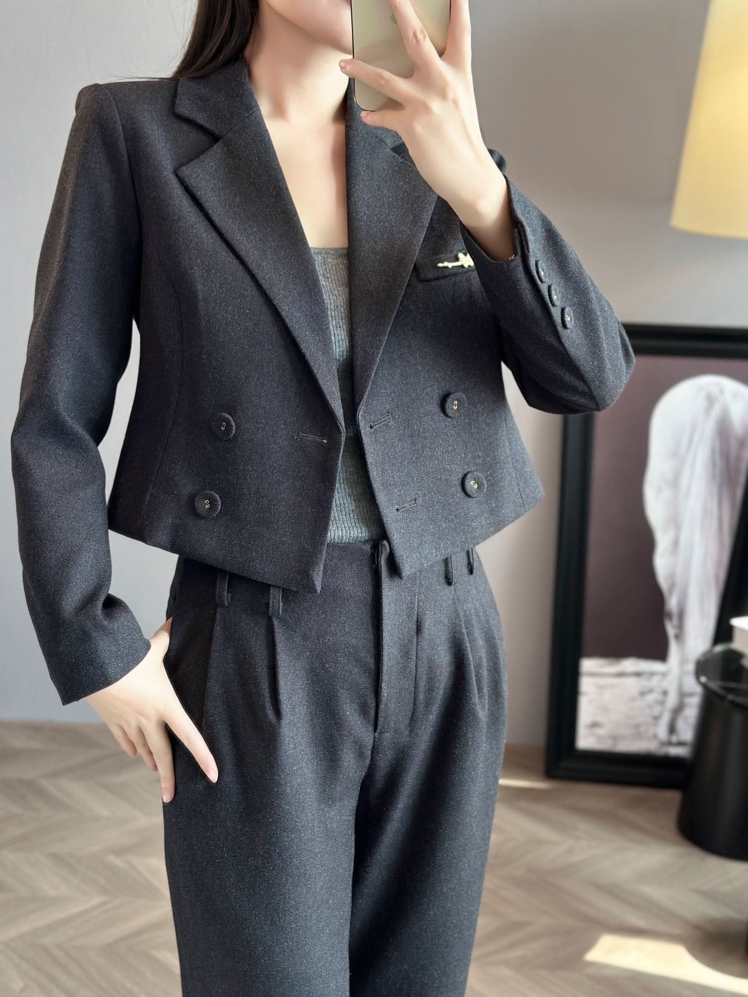 Chan*lai 25 Early Spring Slim Suit + Pants Set (Best Seller) - Silhouette Atelier 