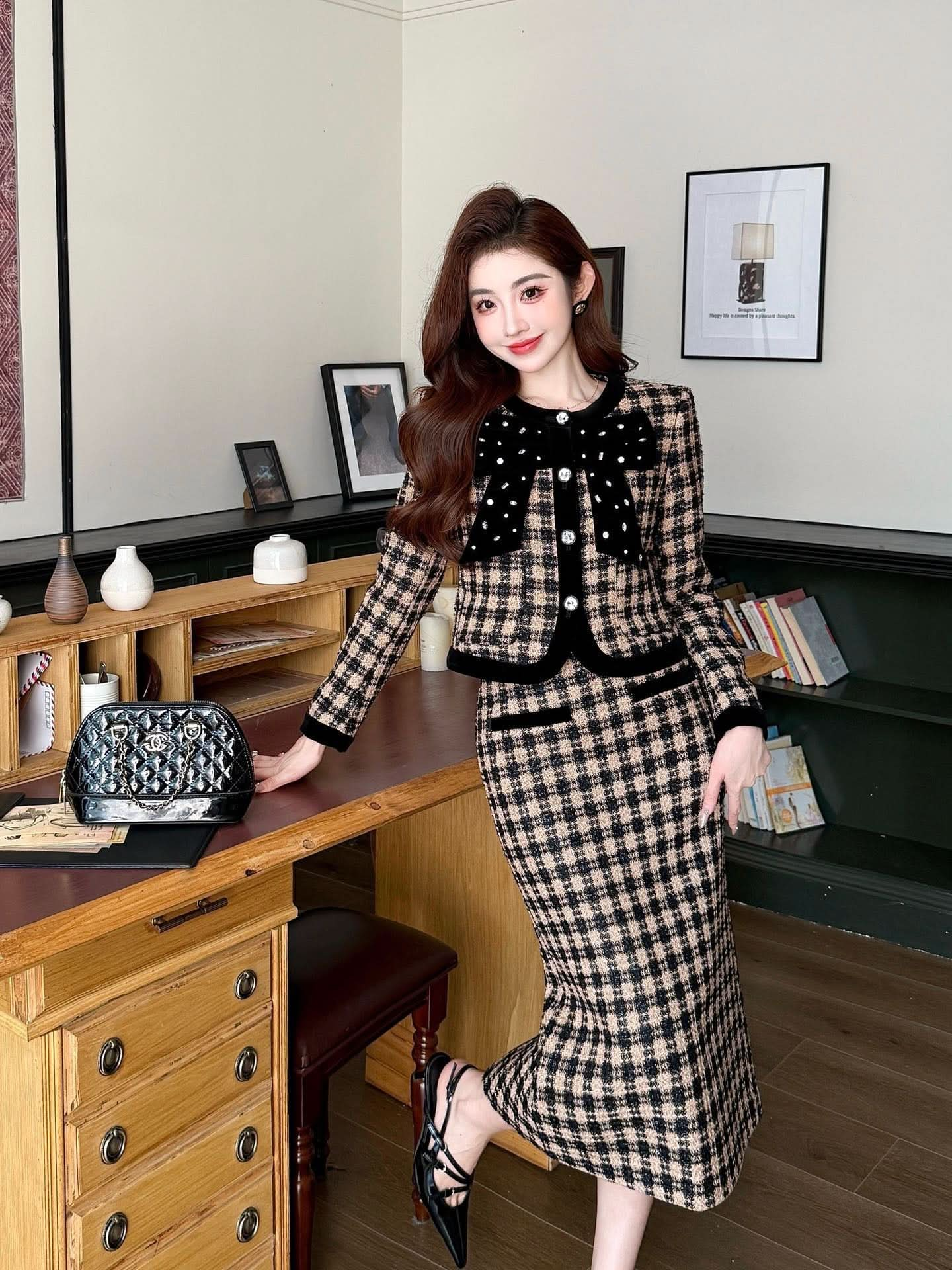 Chan*lai 25 Early Spring Jacket + Skirt Set (Bestseller) - Silhouette Atelier 