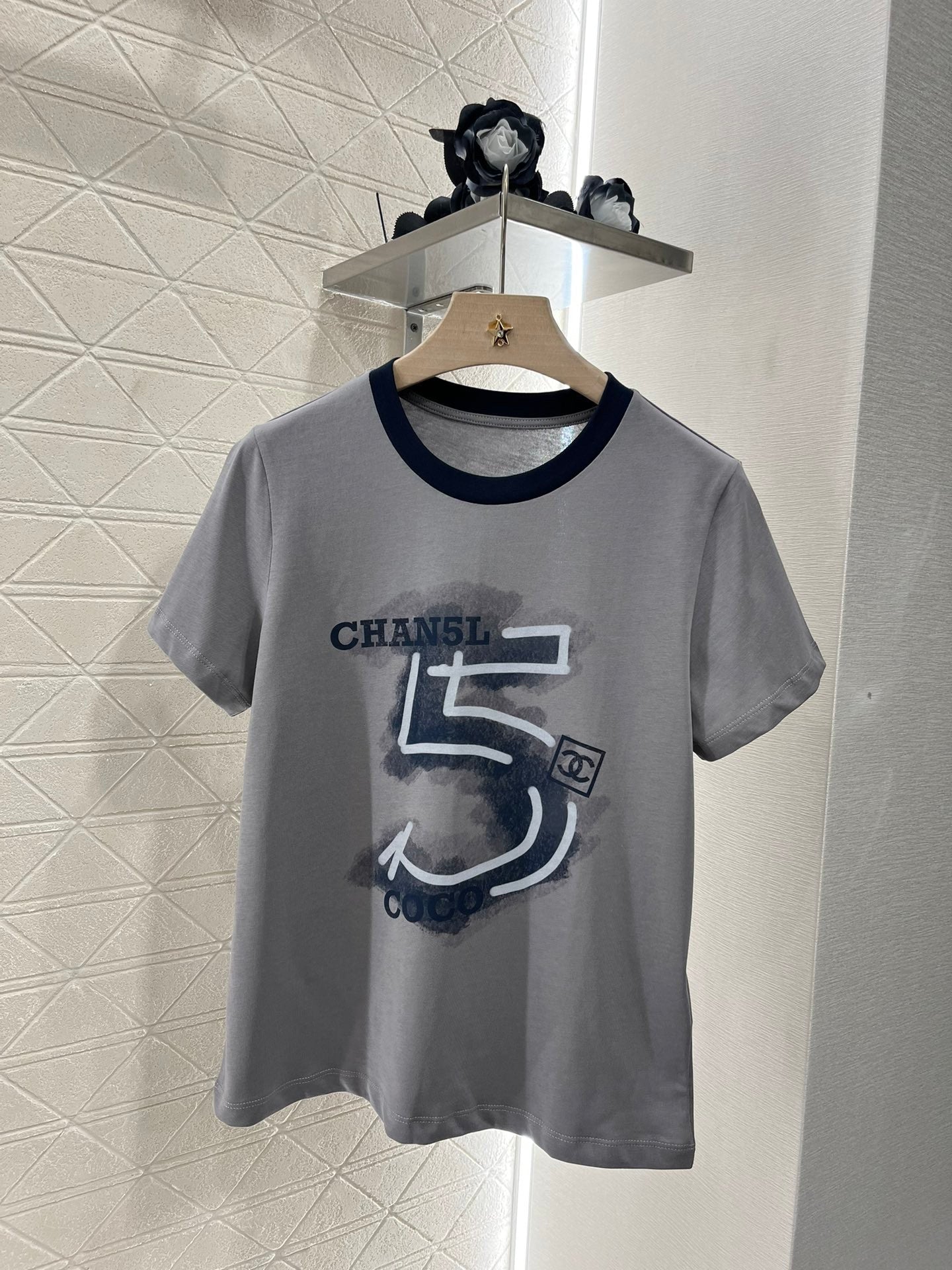 25ss new original cotton material breathable, comfortable and fashionable T-shirt