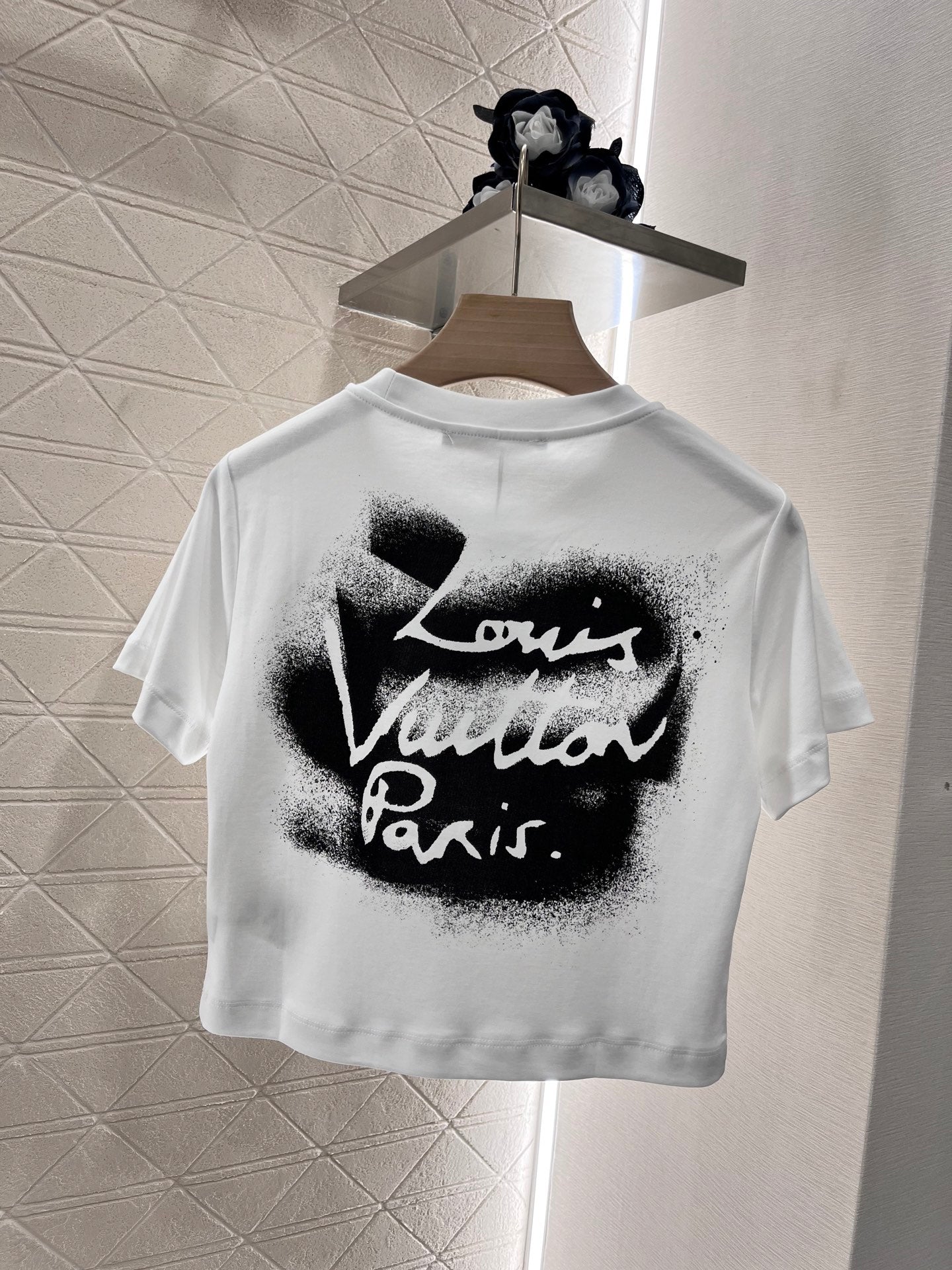 25ss new original cotton material fashionable short T-shirt