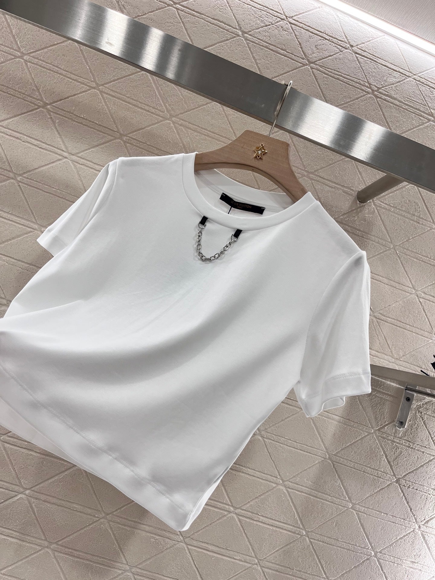 25ss new original cotton material fashionable short T-shirt