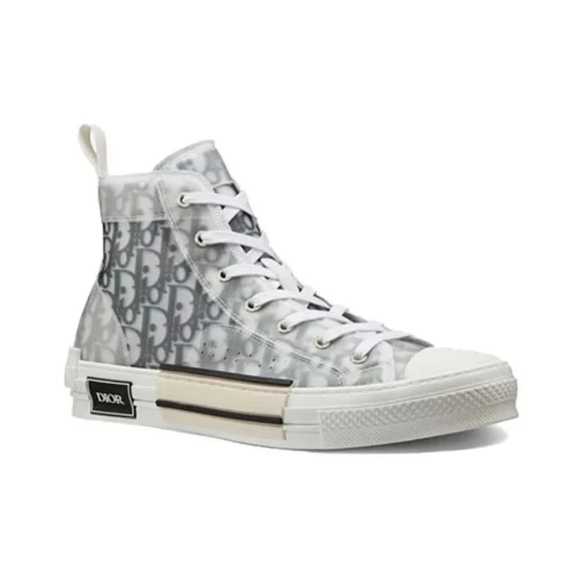 Dio limited edition high top canvas shoes