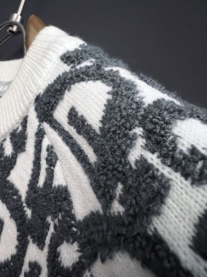 Letter Jacquard Knitwear