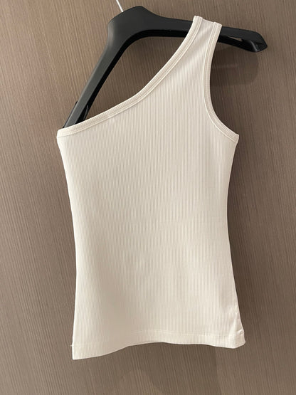 One shoulder vest