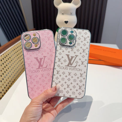 25SS Glam Marble Phone Case: Premium Shine