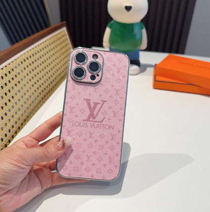 25SS Glam Marble Phone Case: Premium Shine