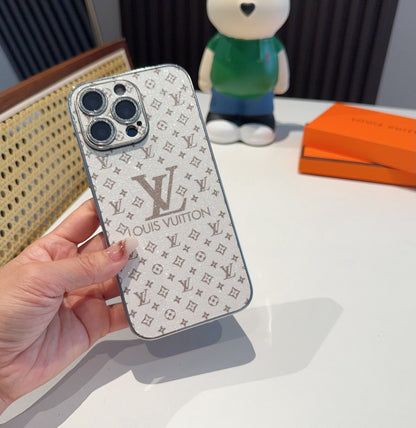 25SS Glam Marble Phone Case: Premium Shine