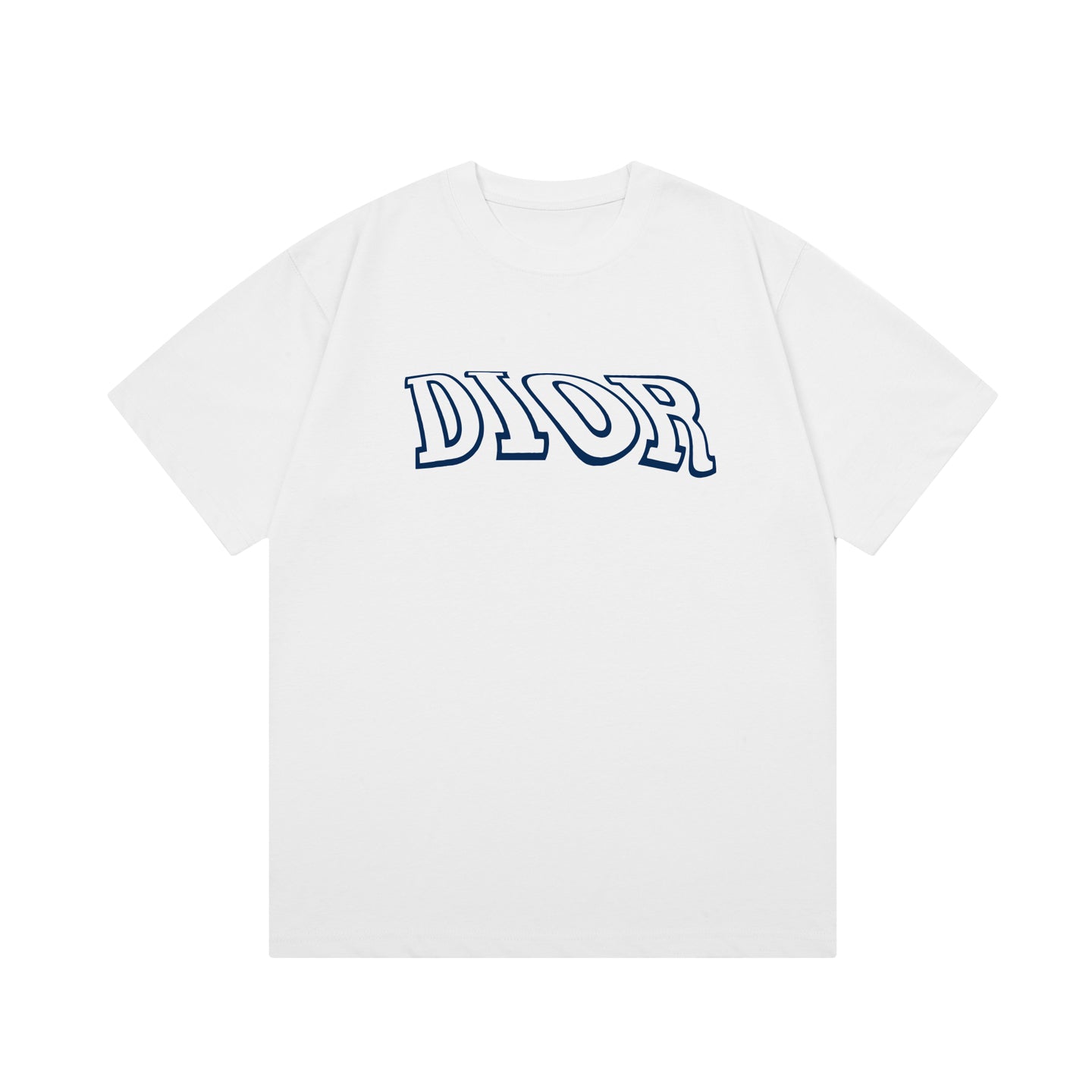 DIR-letter number printed T-shirt