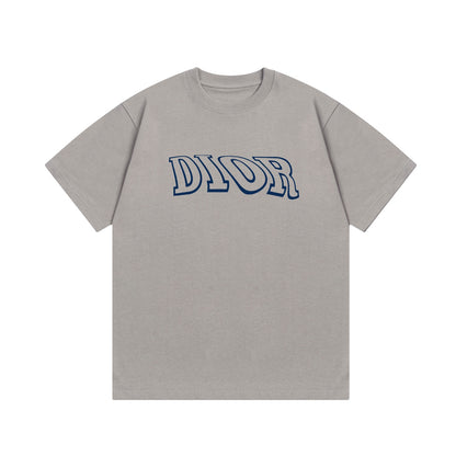 DIR-letter number printed T-shirt