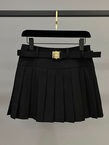 AL-Pleated Skirt - Silhouette Atelier 