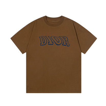 DIR-letter number printed T-shirt