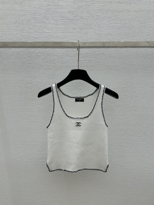 Sleeveless Knit Vest