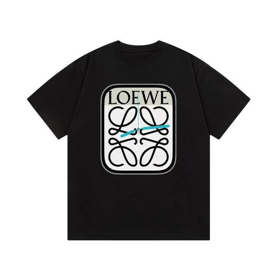 Loewe-Nine-grid direct-injection printed T-shirt