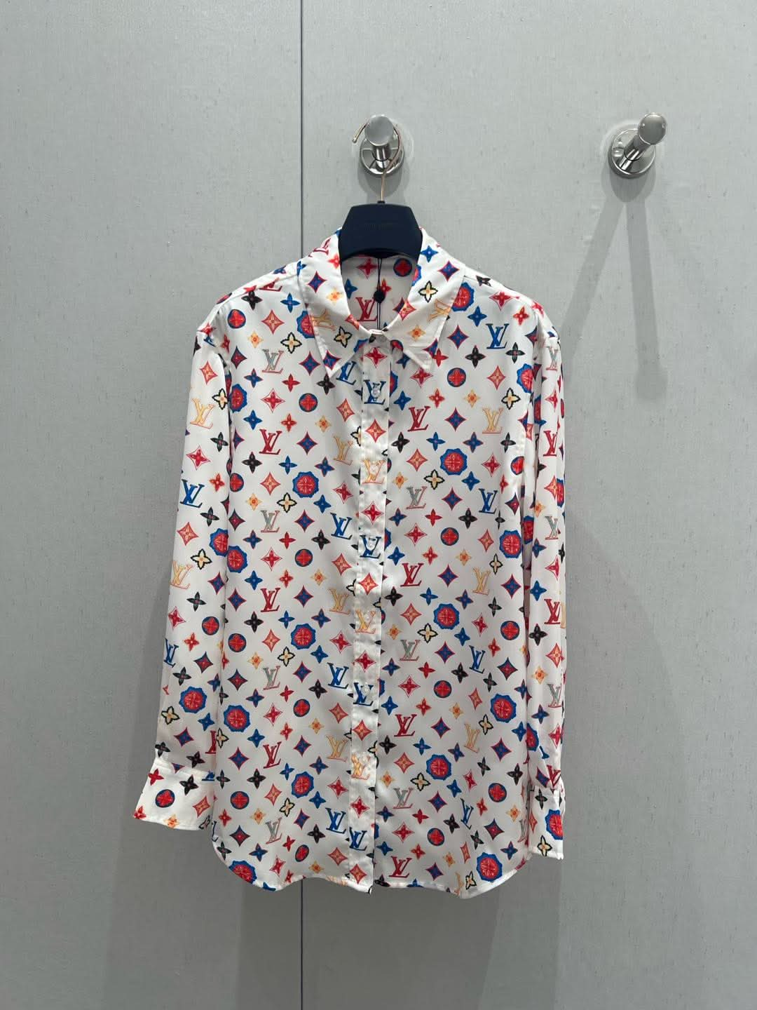 Louis-Lapel printed shirt-YY - Silhouette Atelier 