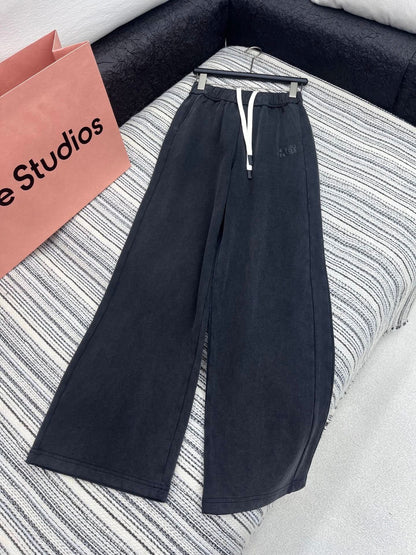 Drawstring Stylish Casual Pants - Silhouette Atelier 