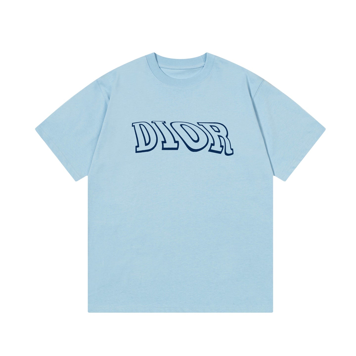 DIR-letter number printed T-shirt