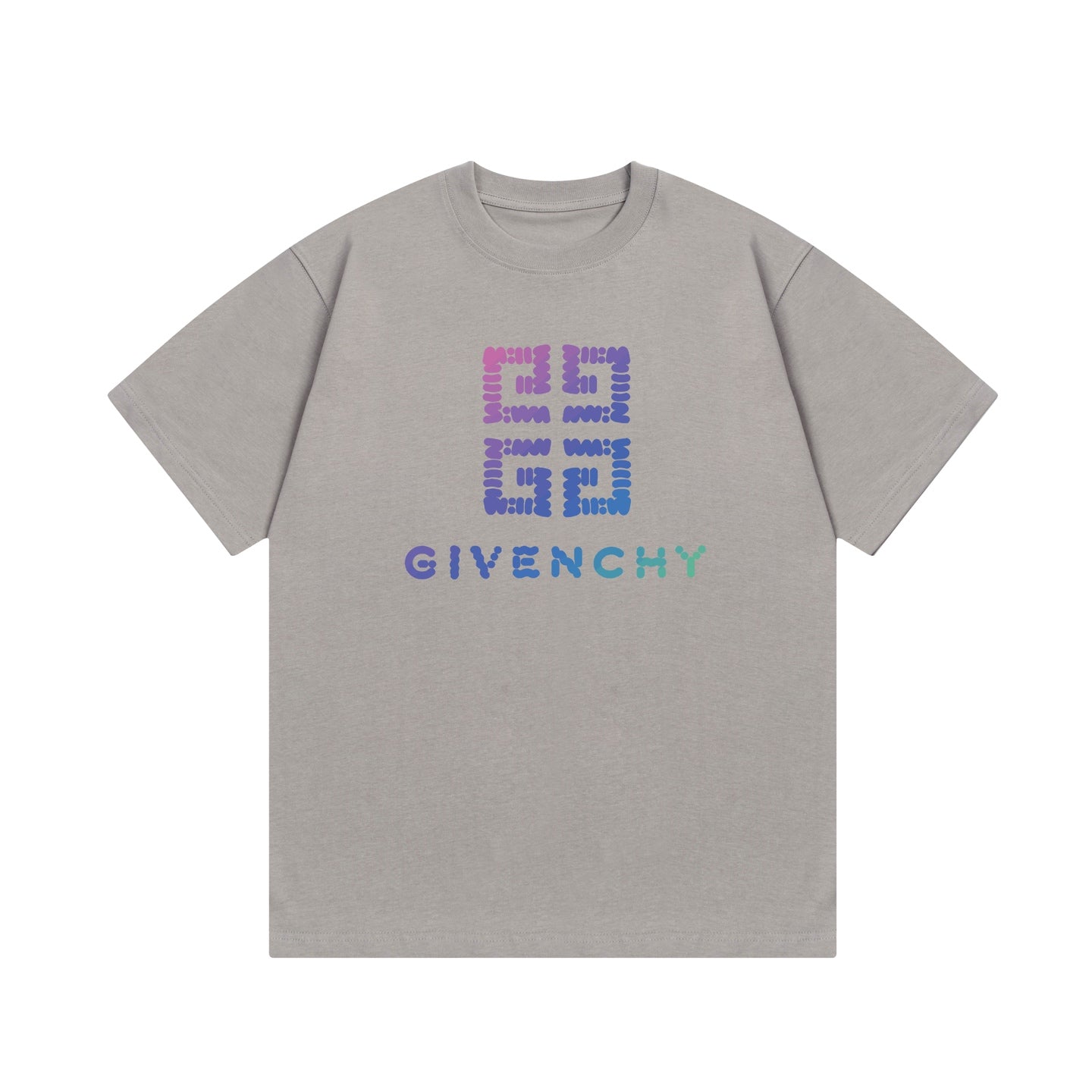 Givench-gradient direct injection letter print T-shirt