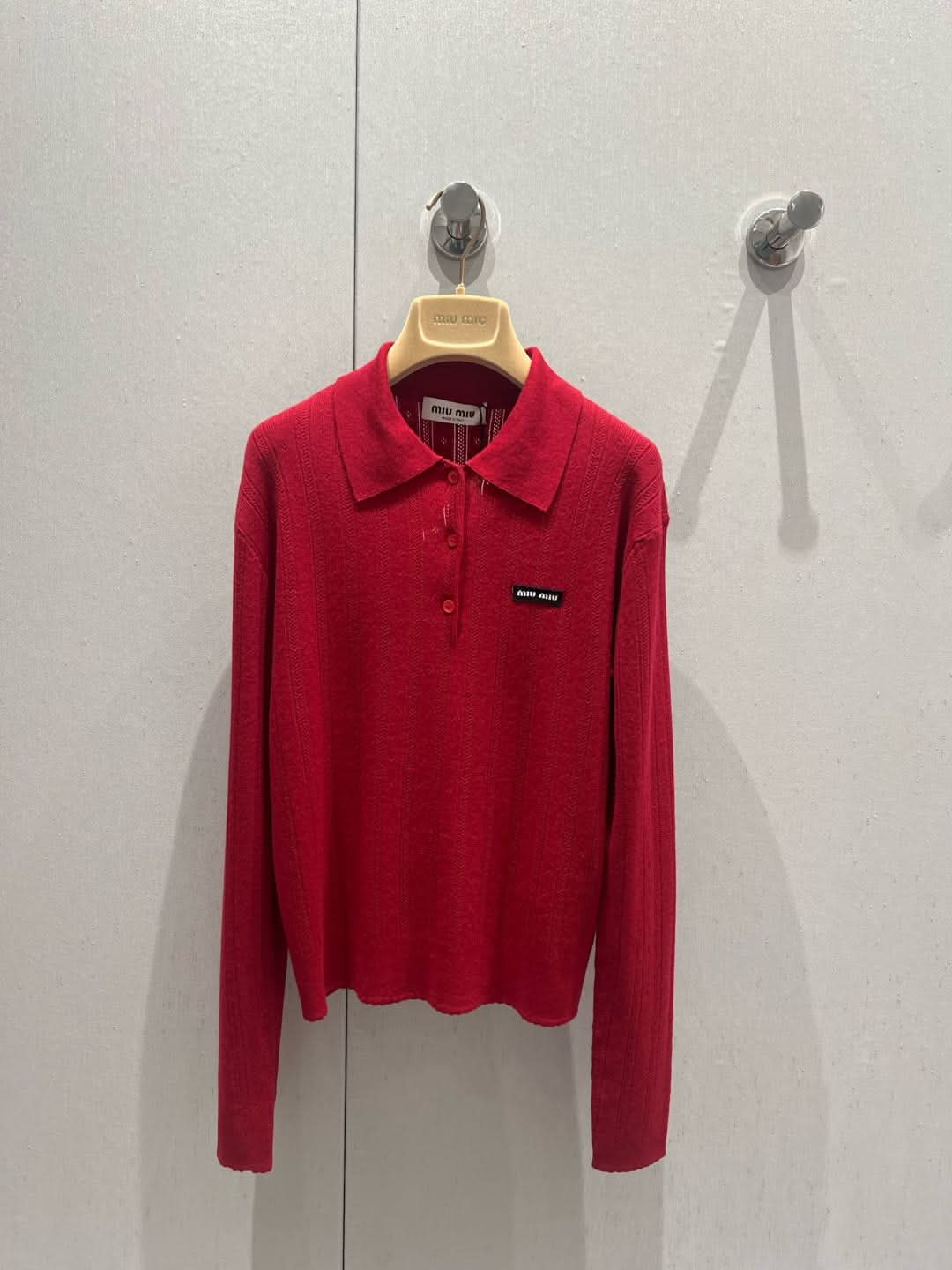 MIU-Knitted POLO shirt-YY - Silhouette Atelier 