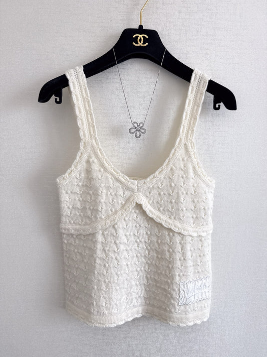 Knitted camisole (hidden style)