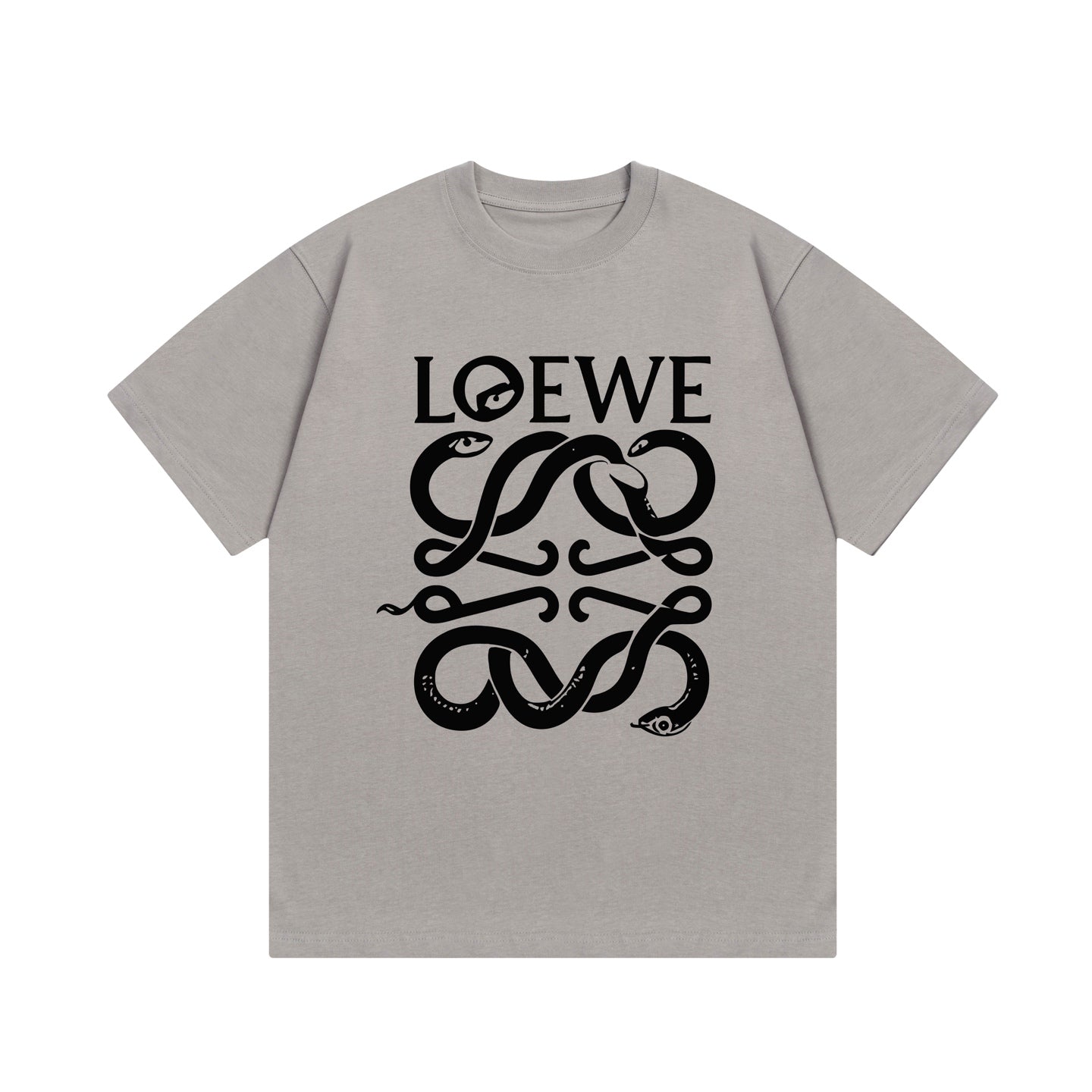 Loewe-Nine-grid direct-injection printed T-shirt