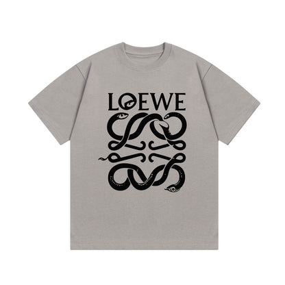 Loewe-Nine-grid direct-injection printed T-shirt