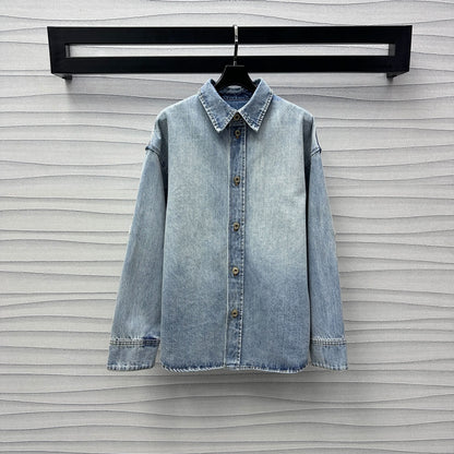 Loew-Denim shirt - Silhouette Atelier 