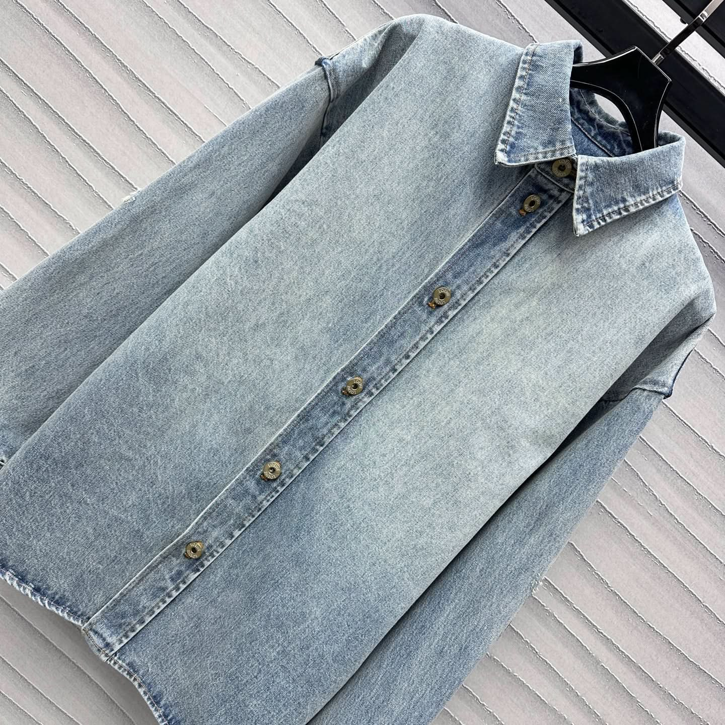 Loew-Denim shirt - Silhouette Atelier 