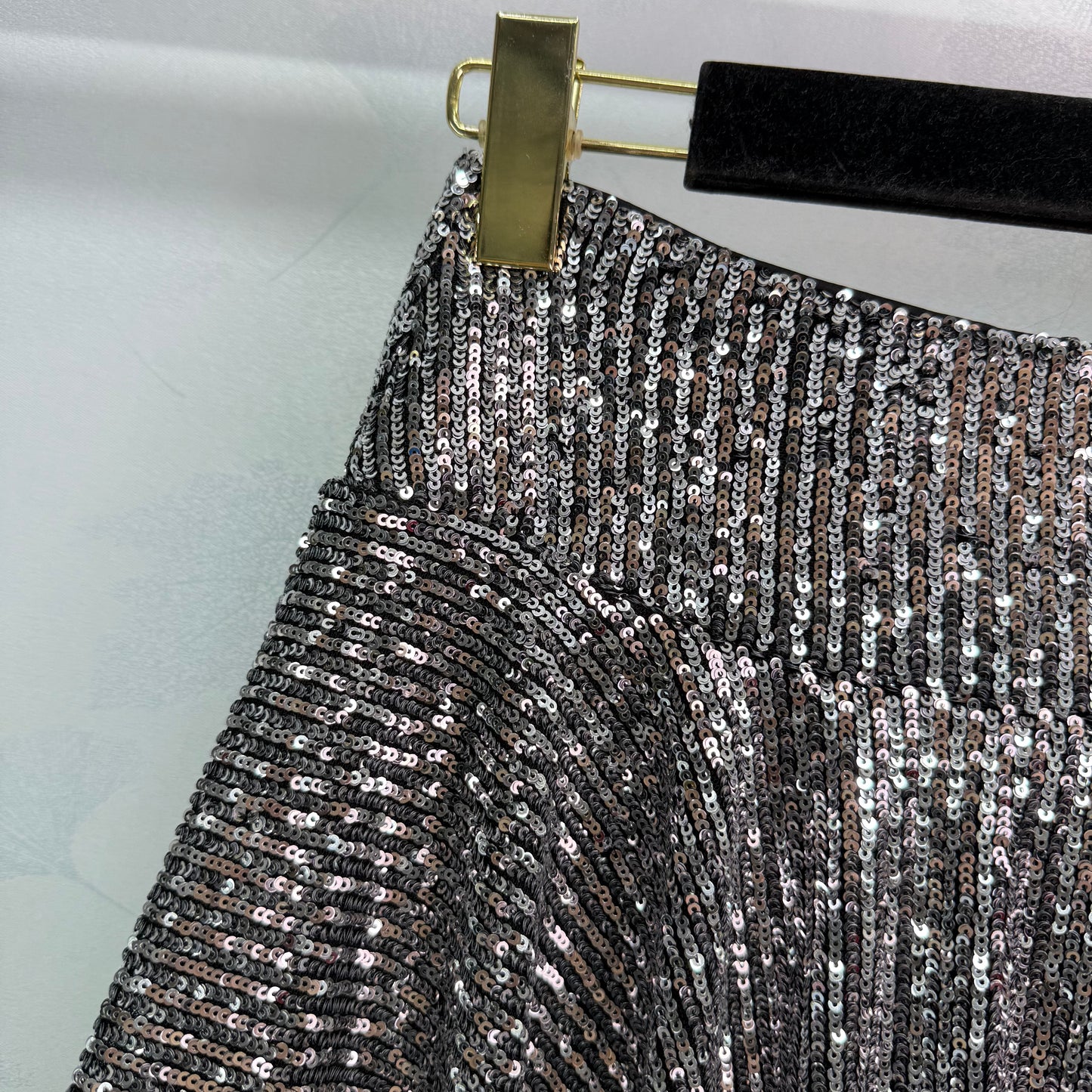 Saint Laurent - Sequined skirt