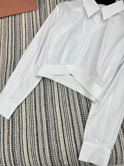 ALEX-fashionable minimalist shirt - Silhouette Atelier 