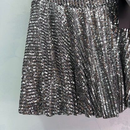 Saint Laurent - Sequined skirt