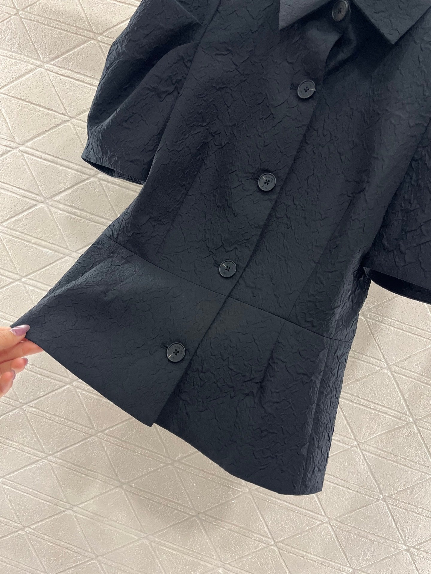 Puff sleeve jacket