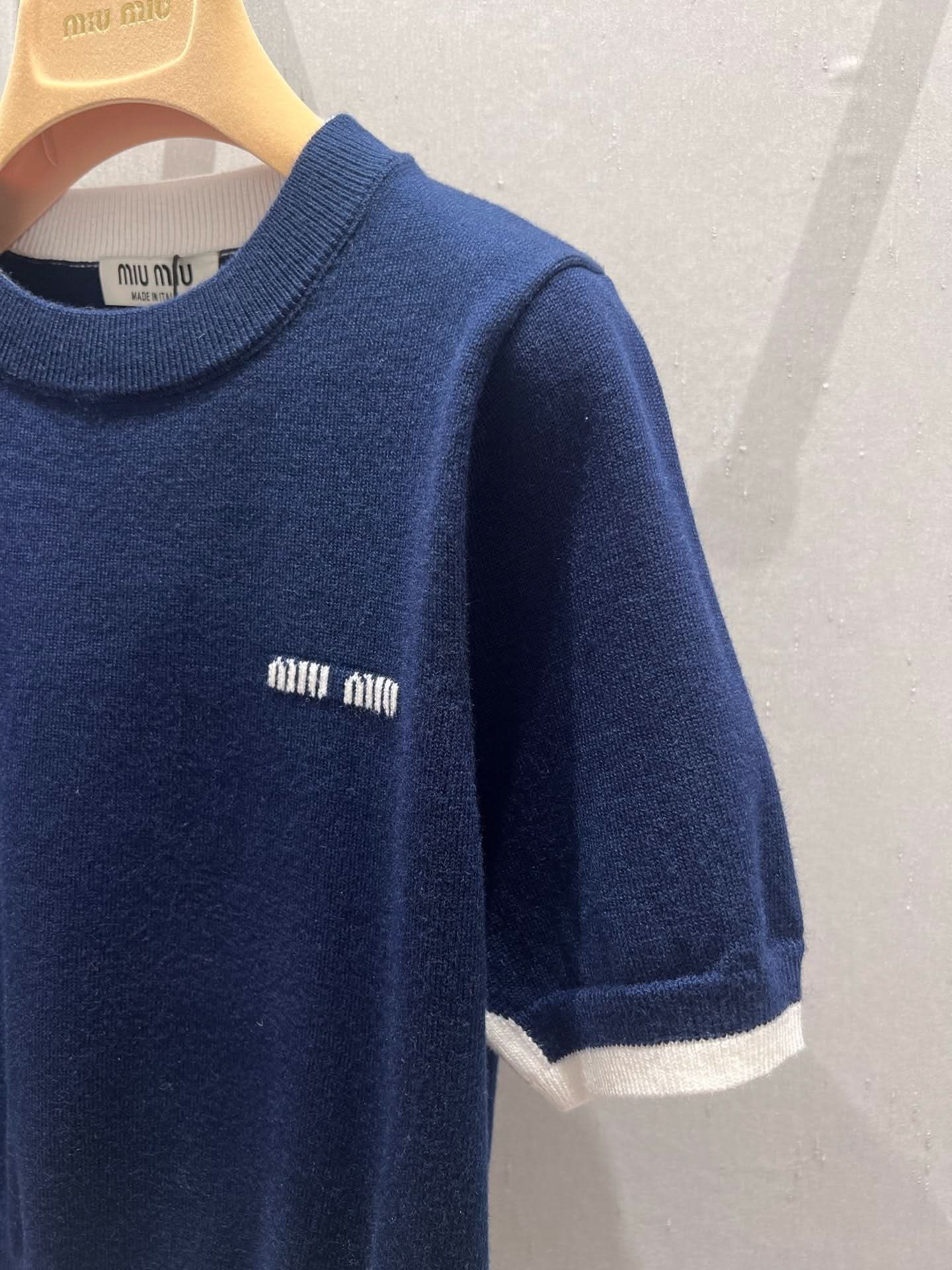 MIU-Knitted T-shirt-YY - Silhouette Atelier 