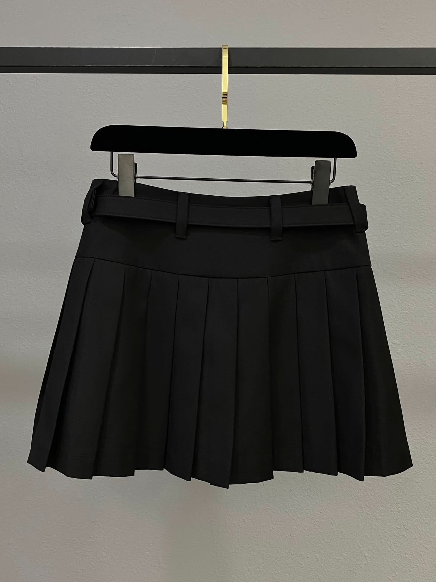 AL-Pleated Skirt - Silhouette Atelier 