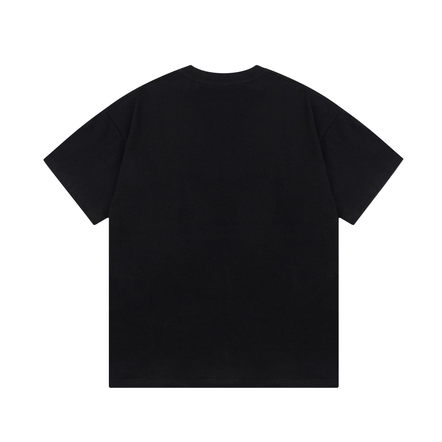 GUCC-Hollow two-color letter embroidery T-shirt