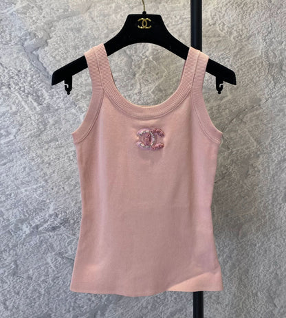 New Simple Cotton Logo Camisole