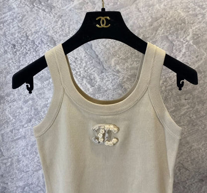 New Simple Cotton Logo Camisole