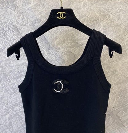 New Simple Cotton Logo Camisole