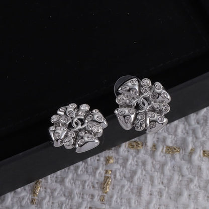 New diamond earrings