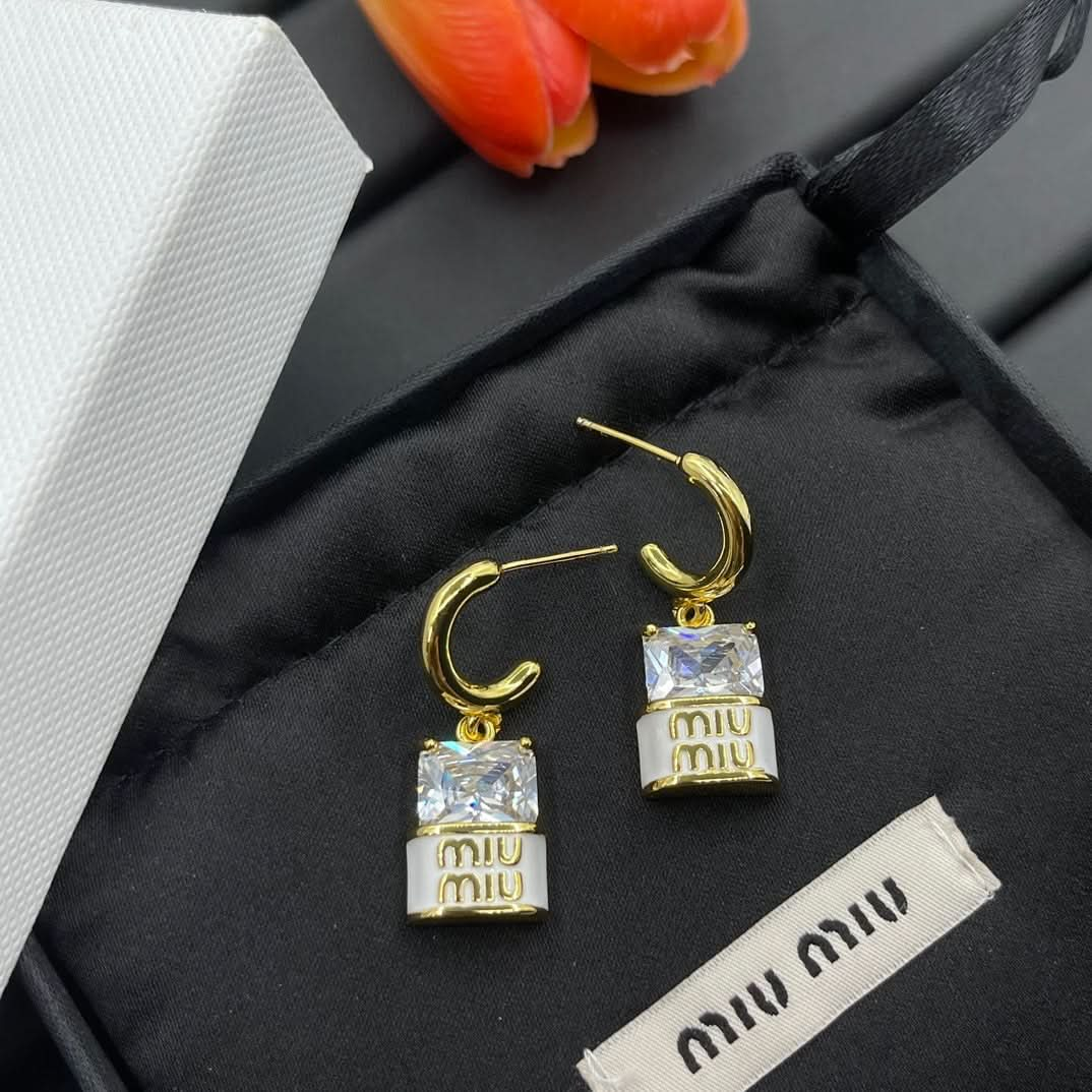 New letter earrings