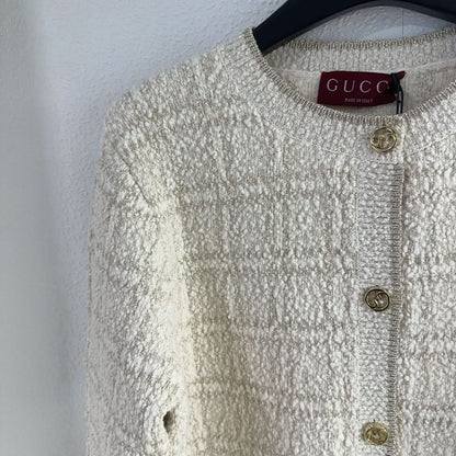 New wool knitted cardigan