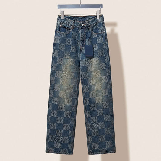 New style monogram jeans