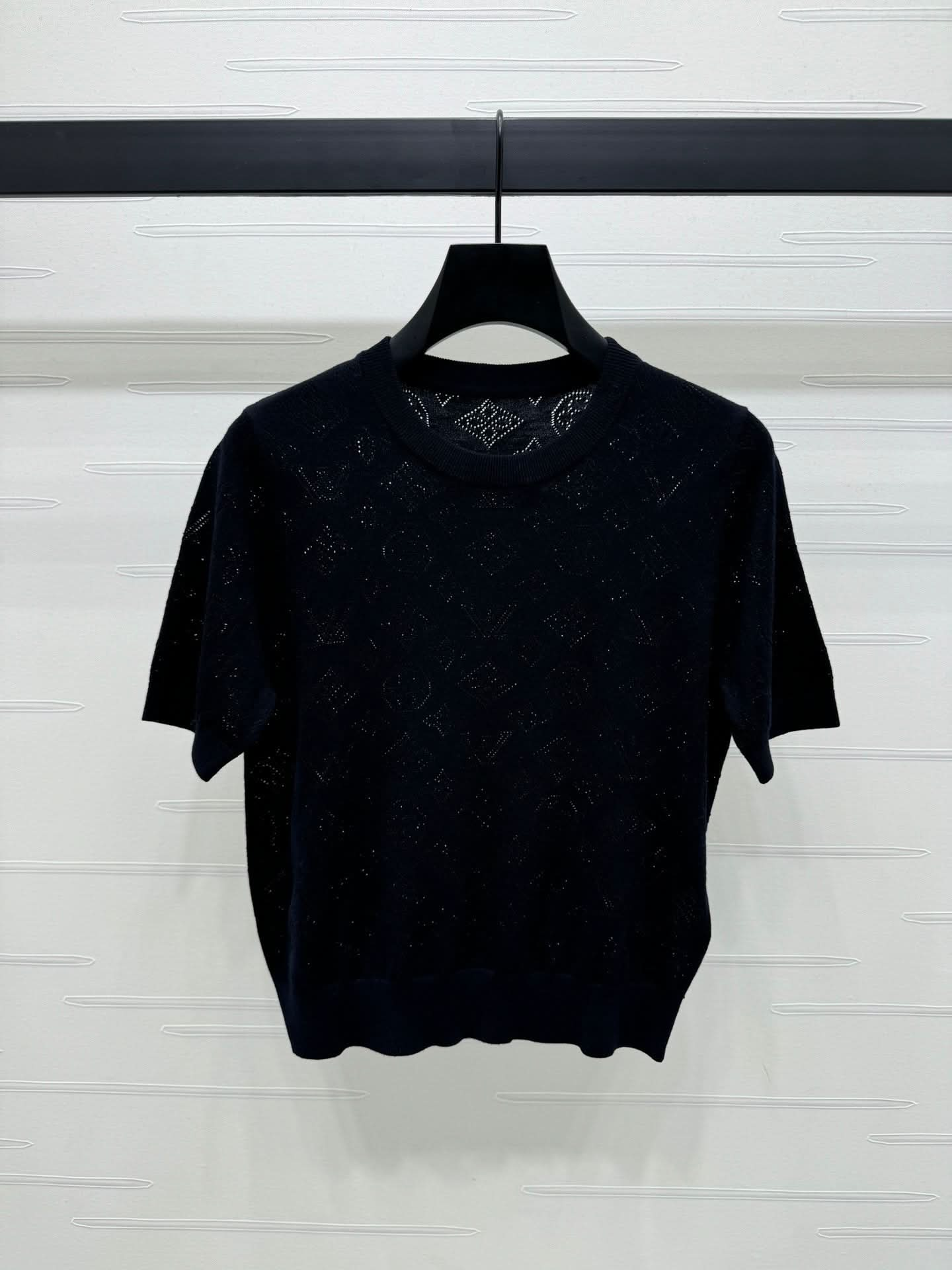 25 Early Spring Hollow Knitted T-shirt (Special Offer) - Silhouette Atelier 